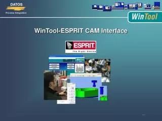 WinTool-ESPRIT CAM Interface