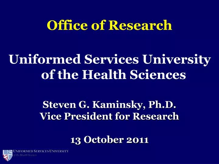 office of research