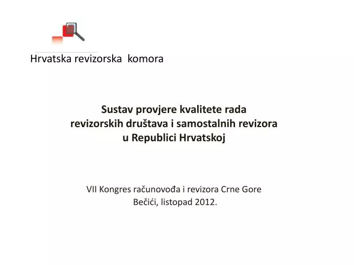 hrvatska revizorska komora