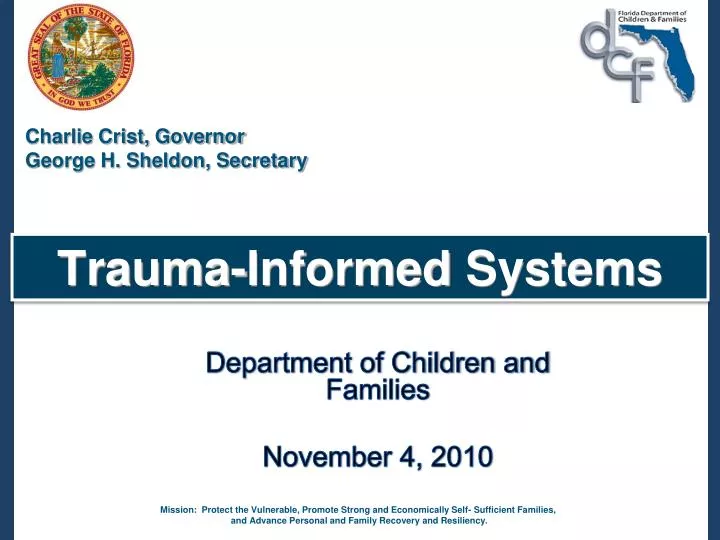 trauma informed systems