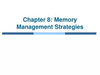 chapter 8 memory management strategies