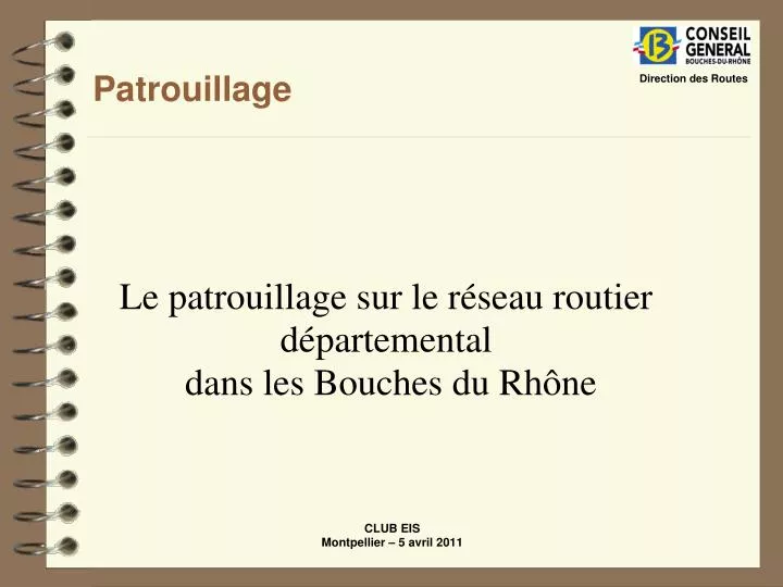 patrouillage