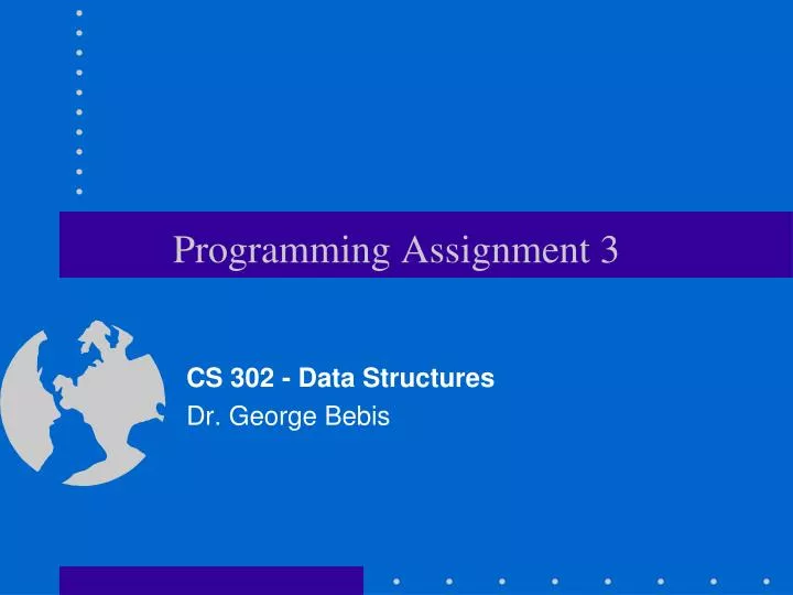 programming assignment 3