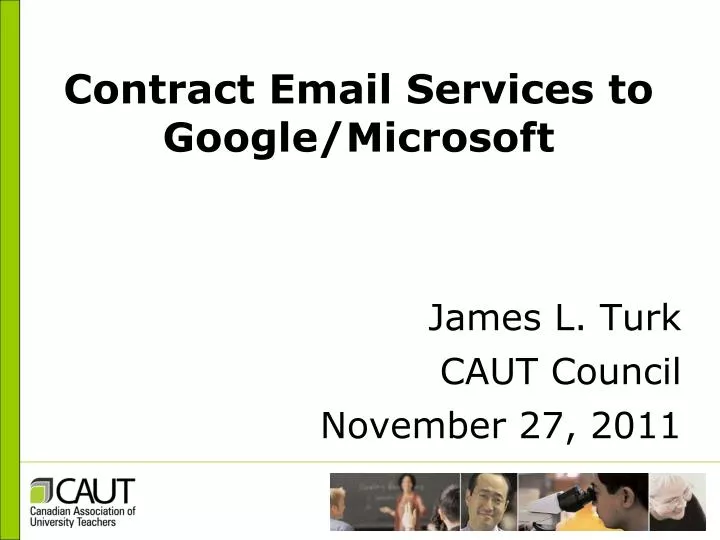 contract email services to google microsoft