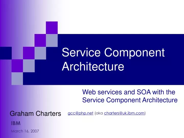 service component architecture