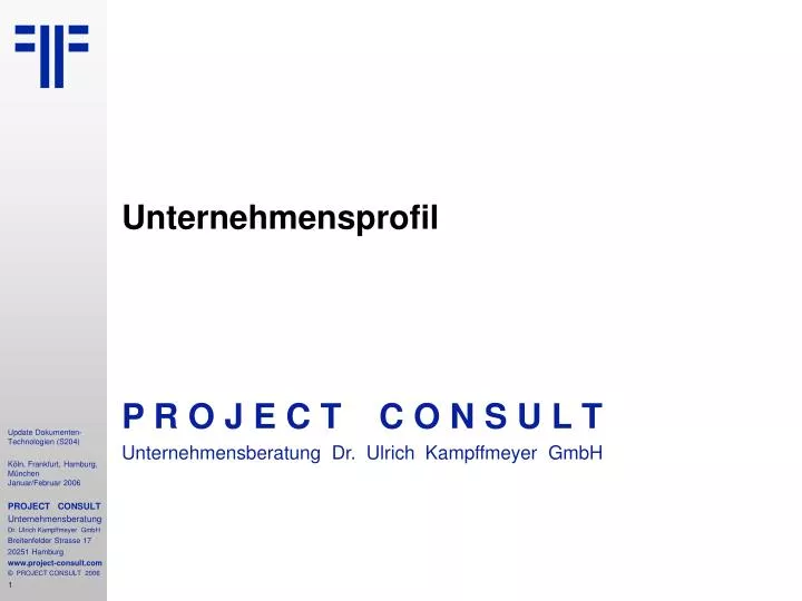 unternehmensprofil