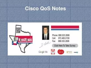 Cisco QoS Notes