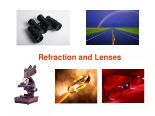 Refraction and Lenses