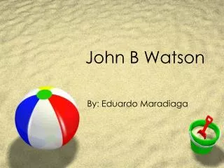 John B Watson