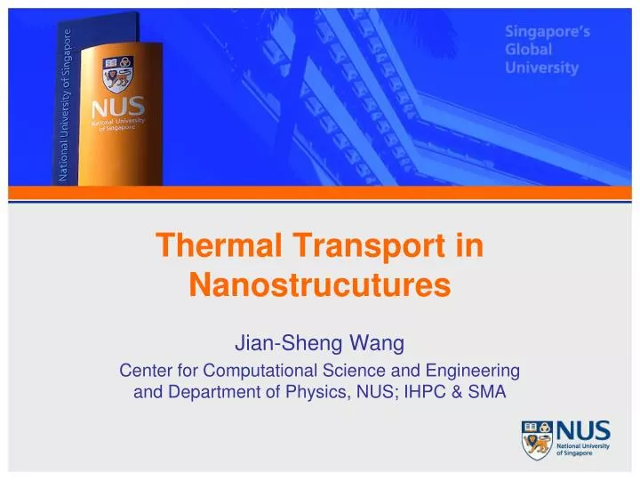 thermal transport in nanostrucutures