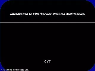 Introduction to SOA (Service-Oriented Architecture)
