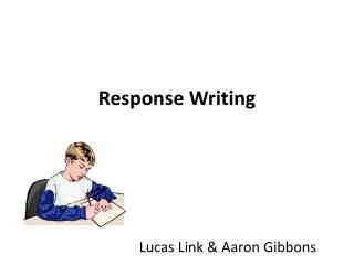 Response Writing