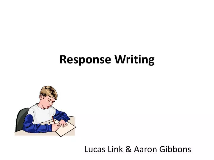 response writing