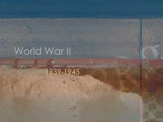 World War II