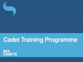 Cadet Training Programme