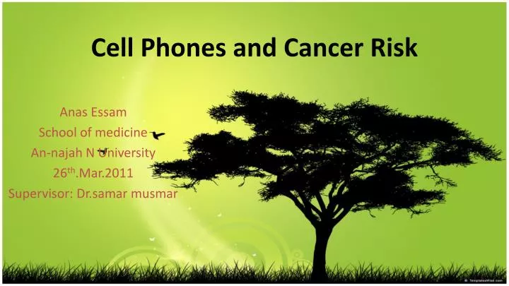 cell phones and cancer risk