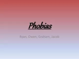 Phobias