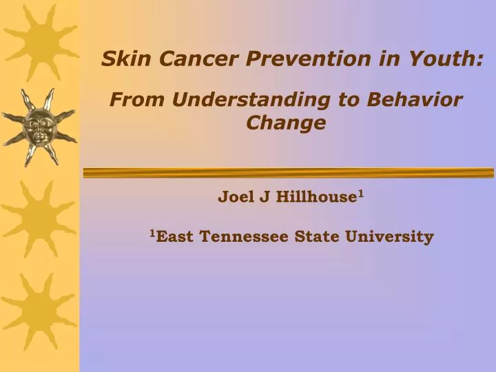 skin cancer prevention in youth