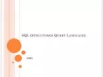 Introduction to SQL: Understanding Query Types and Basic Syntax - slide 1
