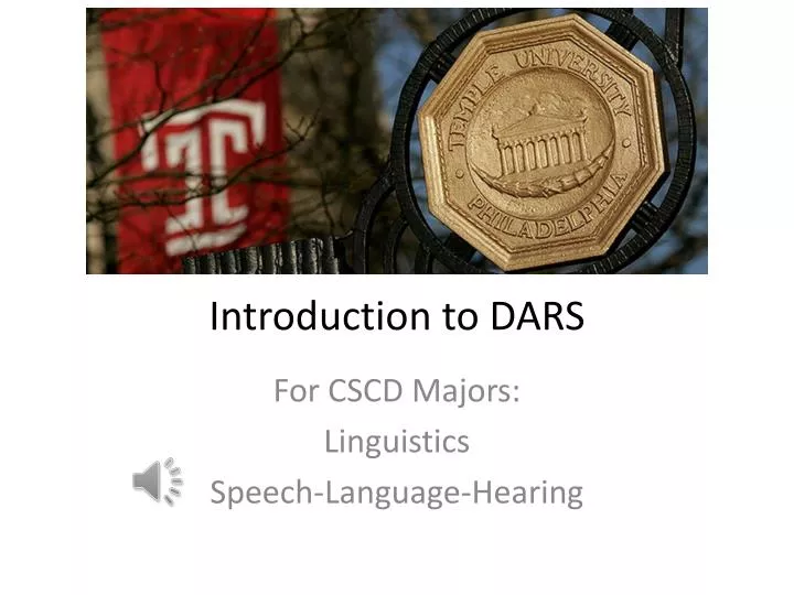 introduction to dars