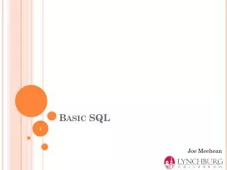 Basic SQL