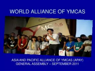 WORLD ALLIANCE OF YMCAS