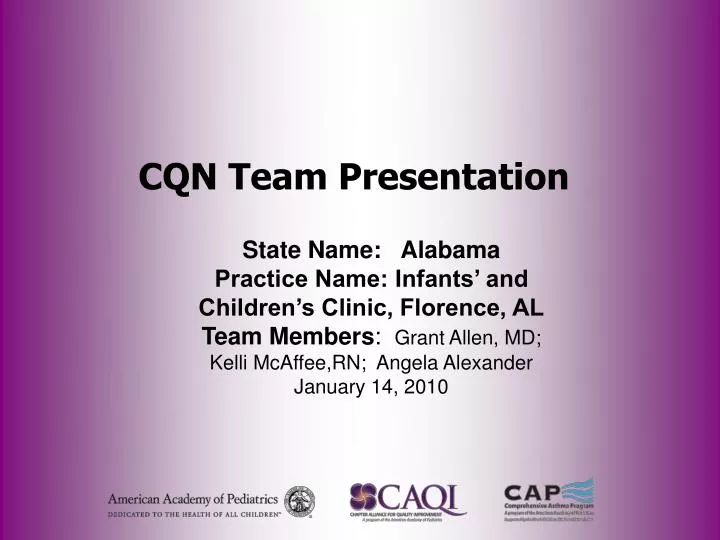 cqn team presentation