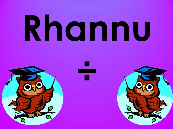 rhannu