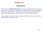 Interference - slide 1