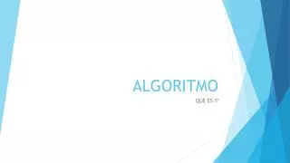 algoritmo