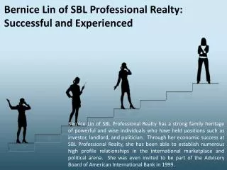 Bernice Lin of SBL Professional Realty: Successful and Experienced