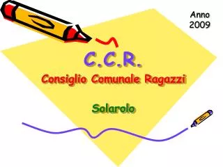 c c r consiglio comunale ragazzi solarolo