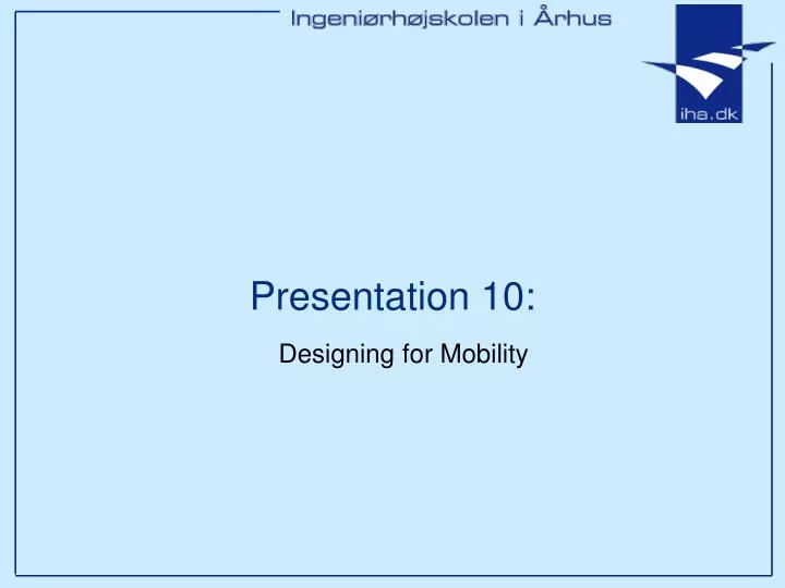 presentation 10