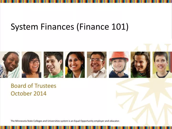 system finances finance 101