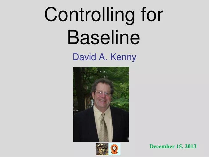 controlling for baseline