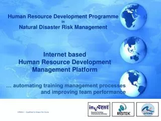 Internet based Human Resource Development Management Platform