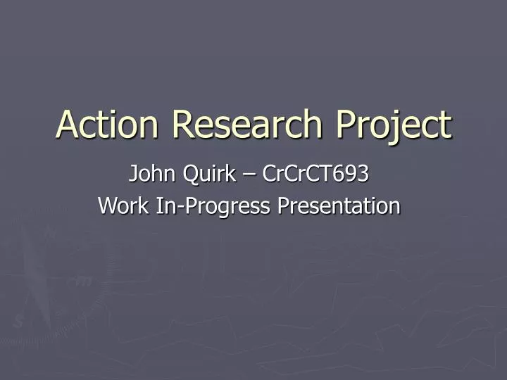 action research project