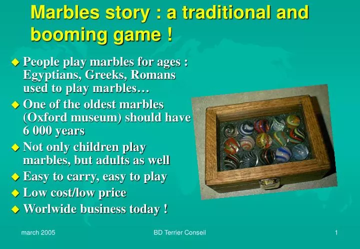 marbles story a traditional and booming game
