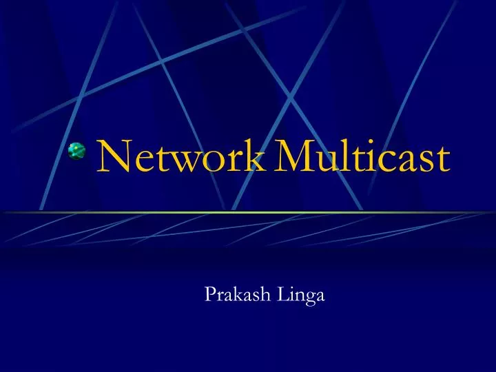 network multicast