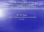 Marine Protected Areas and Underwater Sculpture Park