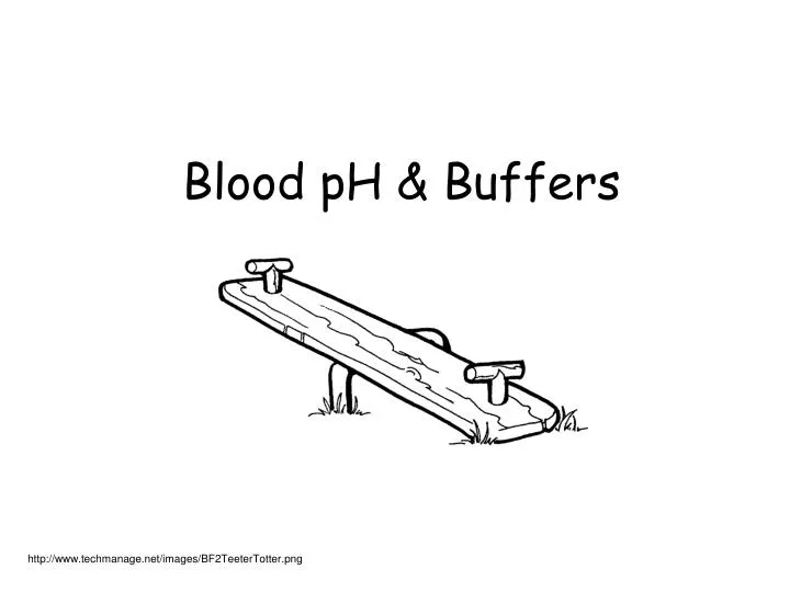 blood ph buffers