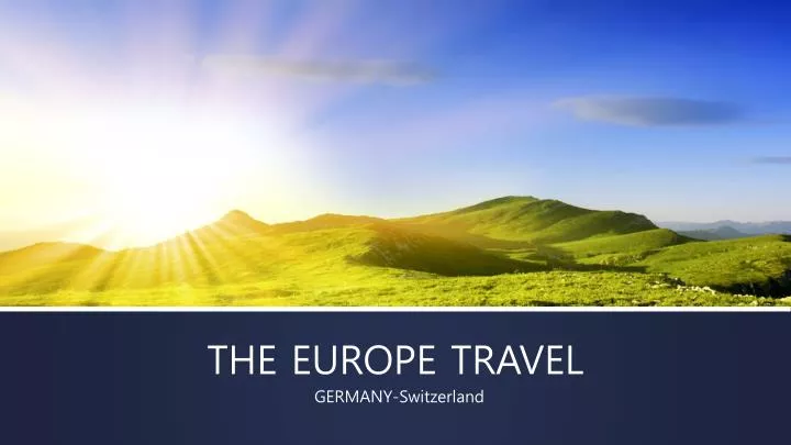the europe travel