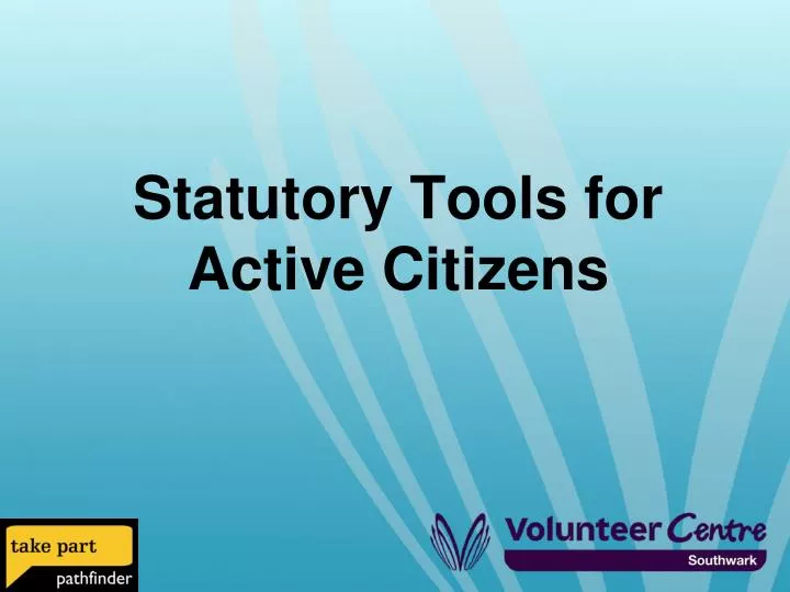statutory tools for active citizens