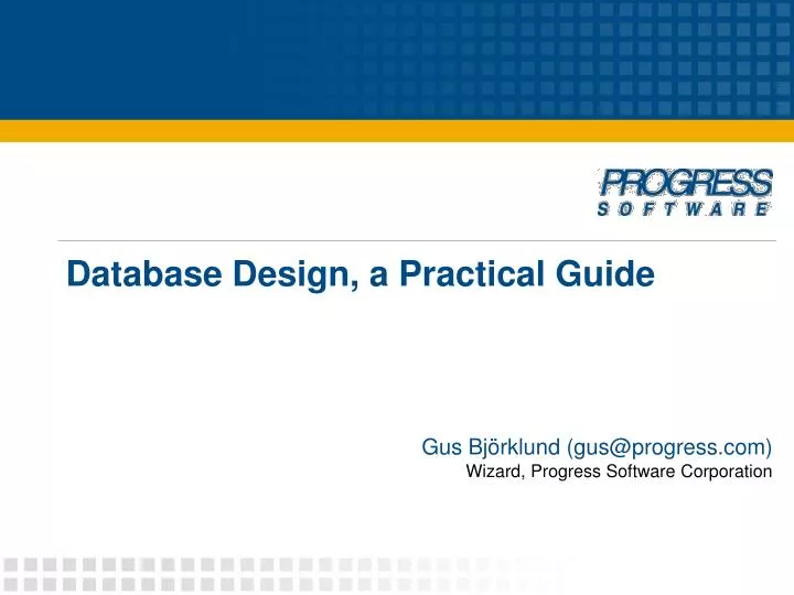 database design a practical guide