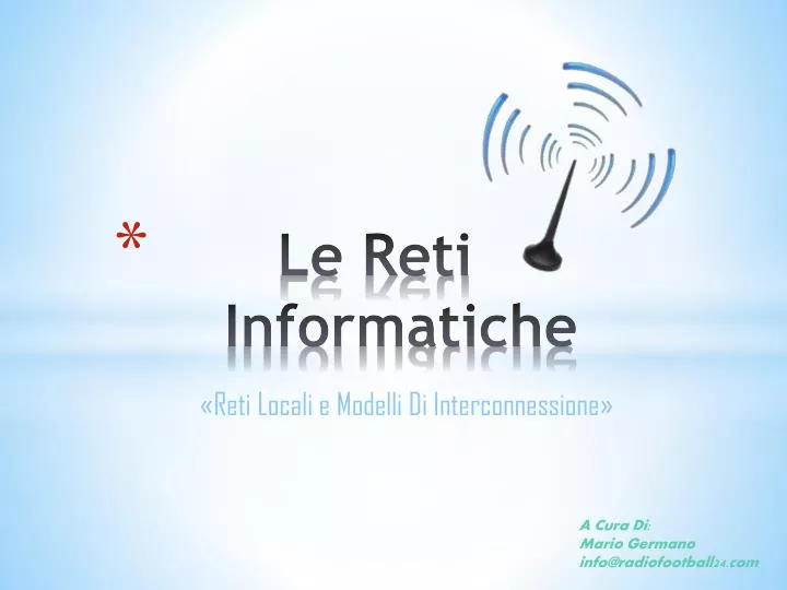 le reti informatiche