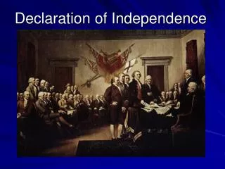 declaration of independence