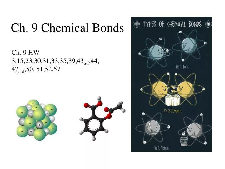 ch 9 chemical bonds