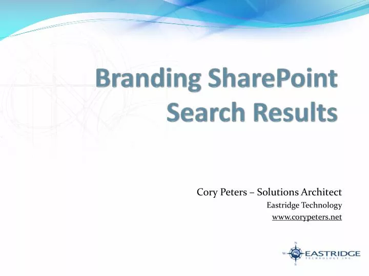 branding sharepoint search results