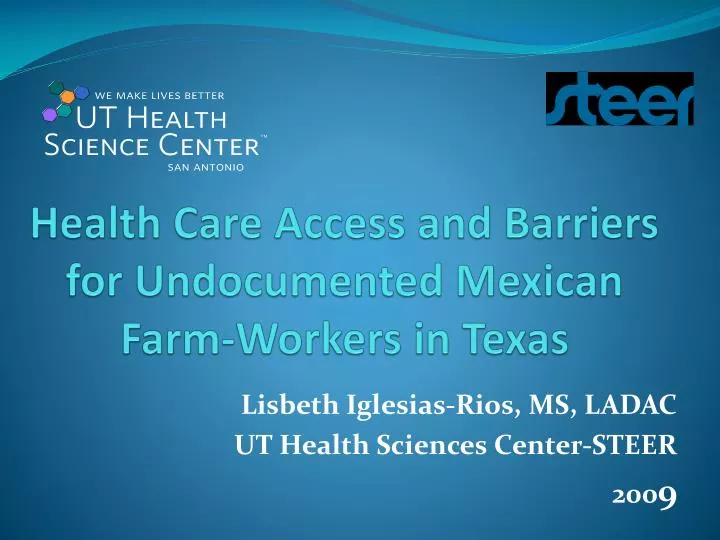 health care access and barriers for undocumented mexican farm workers in texas