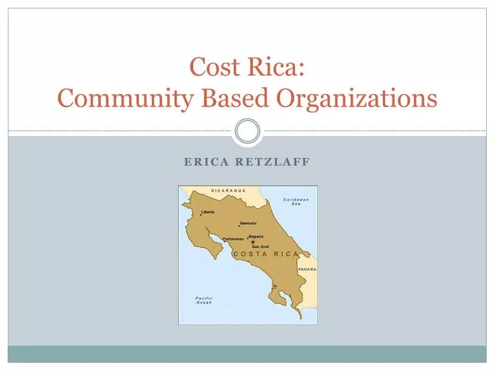 cost rica community based organizations
